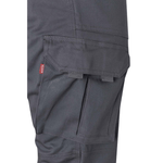 Calças de algodão stretch multibolsos Velilla 103012S
