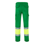 Calças bicolores forradas multibolsos Velilla 156