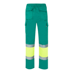 Calças bicolores forradas multibolsos Velilla 156