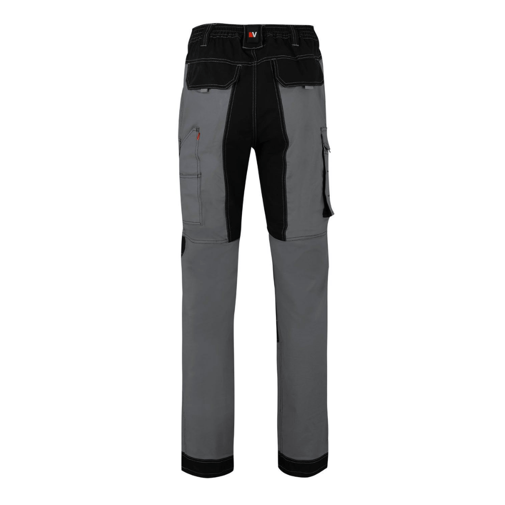 Calças de tela elásticas com bolsos flutuantes Velilla 103019S