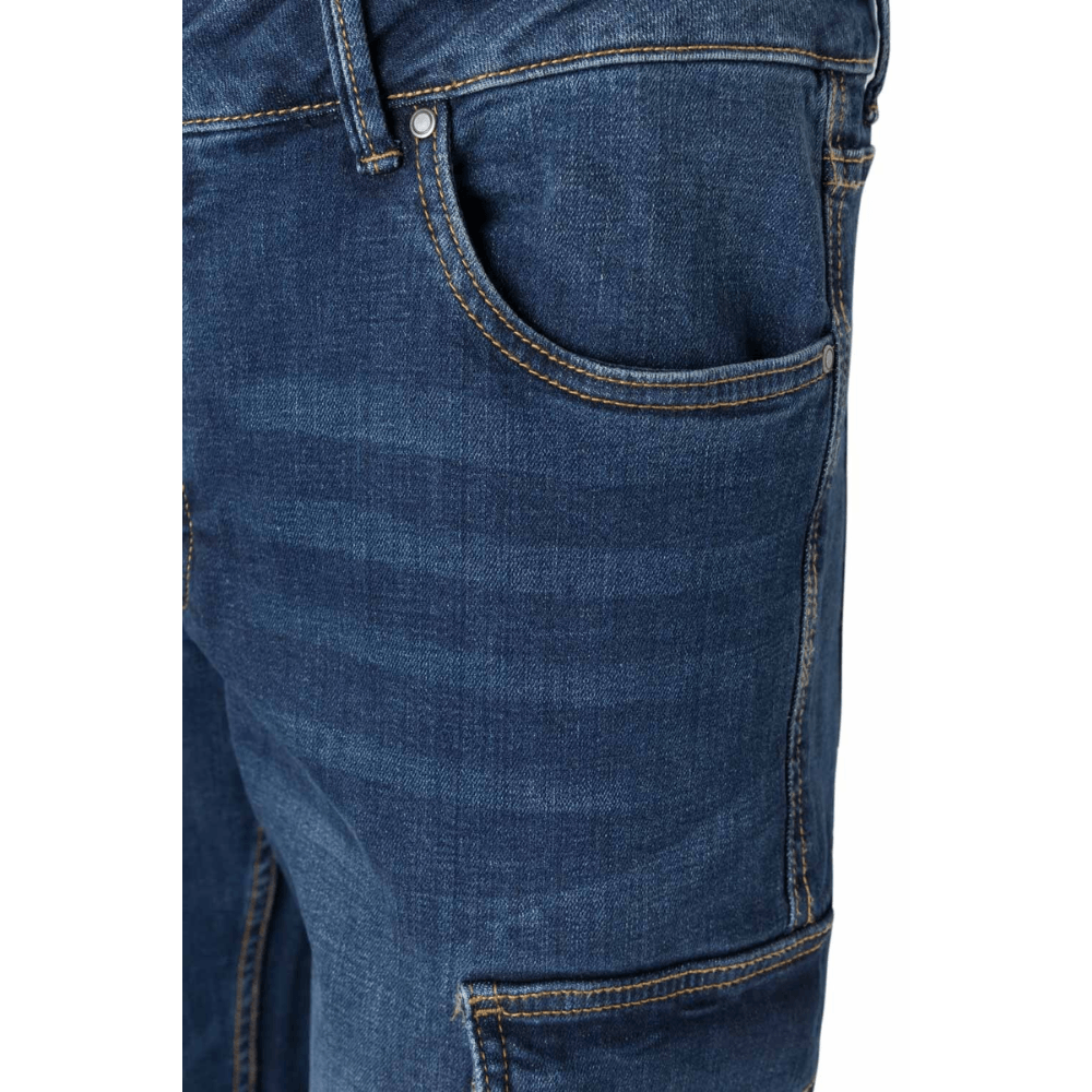 Calças de ganga stretch multi-bolsos Velilla 103028S