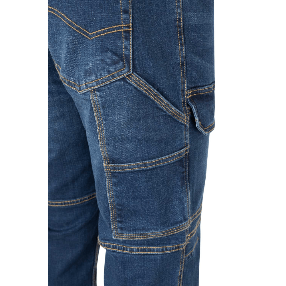 Calças de ganga stretch multi-bolsos Velilla 103028S