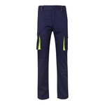 Pantalón stretch bicolor multibolsillos Velilla 103008S