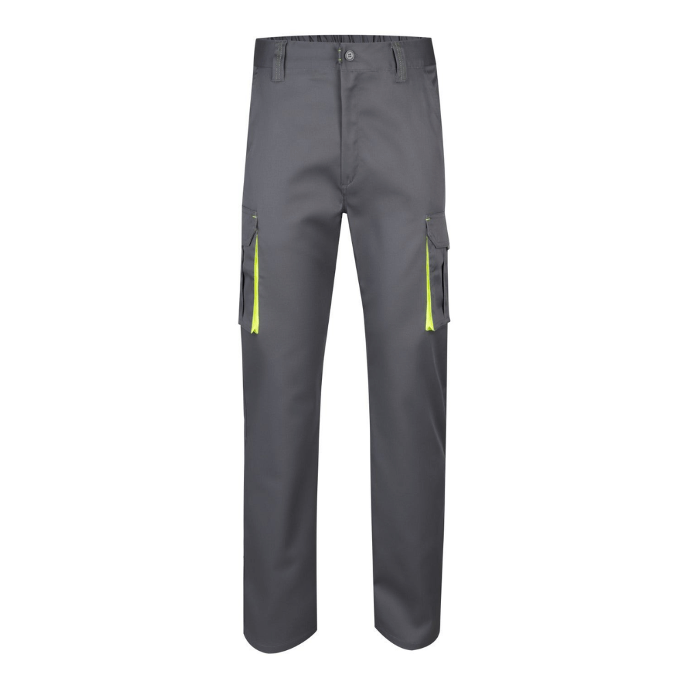Pantalón stretch bicolor multibolsillos Velilla 103008S