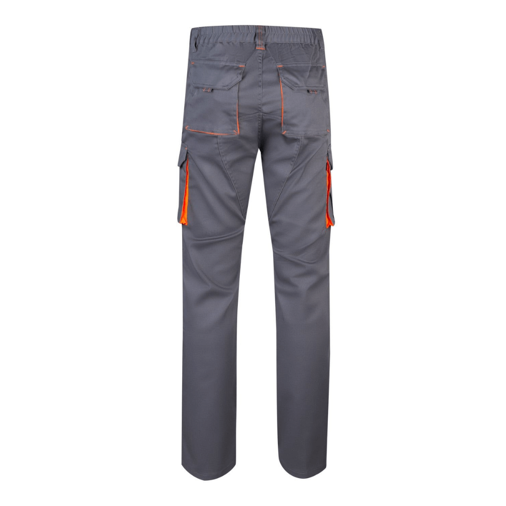 Pantalón stretch bicolor multibolsillos Velilla 103008S