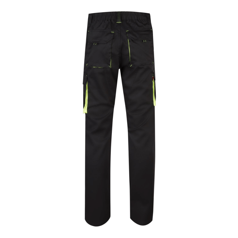 Pantalón stretch bicolor multibolsillos Velilla 103008S