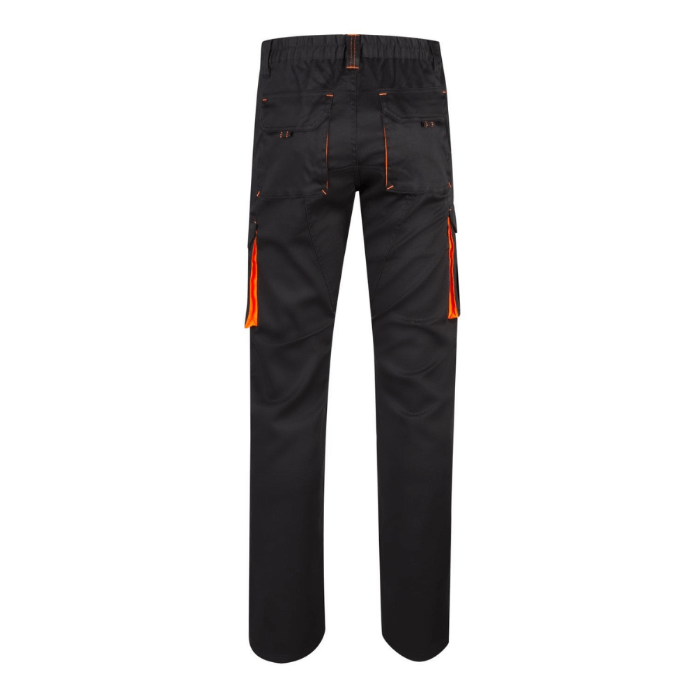 Pantalón stretch bicolor multibolsillos Velilla 103008S