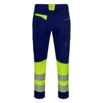 Pantalón stretch reciclado bicolor con cintas segmentadas Velilla 303032S