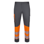 Pantalón stretch reciclado bicolor con cintas segmentadas Velilla 303032S