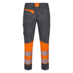 Pantalón stretch reciclado bicolor con cintas segmentadas Velilla 303032S