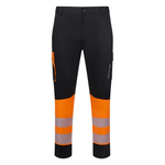 Pantalón stretch reciclado bicolor con cintas segmentadas Velilla 303032S