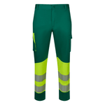 Pantalón stretch reciclado bicolor con cintas segmentadas Velilla 303032S