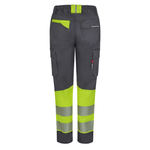 Pantalón stretch reciclado bicolor con cintas segmentadas mujer Velilla 303032SW