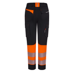 Pantalón stretch reciclado bicolor con cintas segmentadas mujer Velilla 303032SW