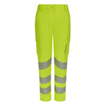 Pantalón stretch reciclado con cintas segmentadas mujer Velilla 303031SW