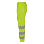 Pantalón stretch reciclado con cintas segmentadas mujer Velilla 303031SW