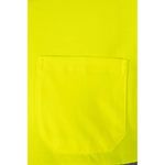 Polo algodão bicolor manga comprida refletor Velilla 305515