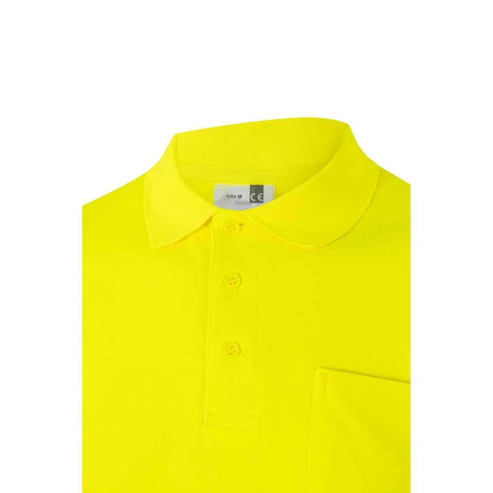 Polo de algodão de manga comprida refletor Velilla 305514