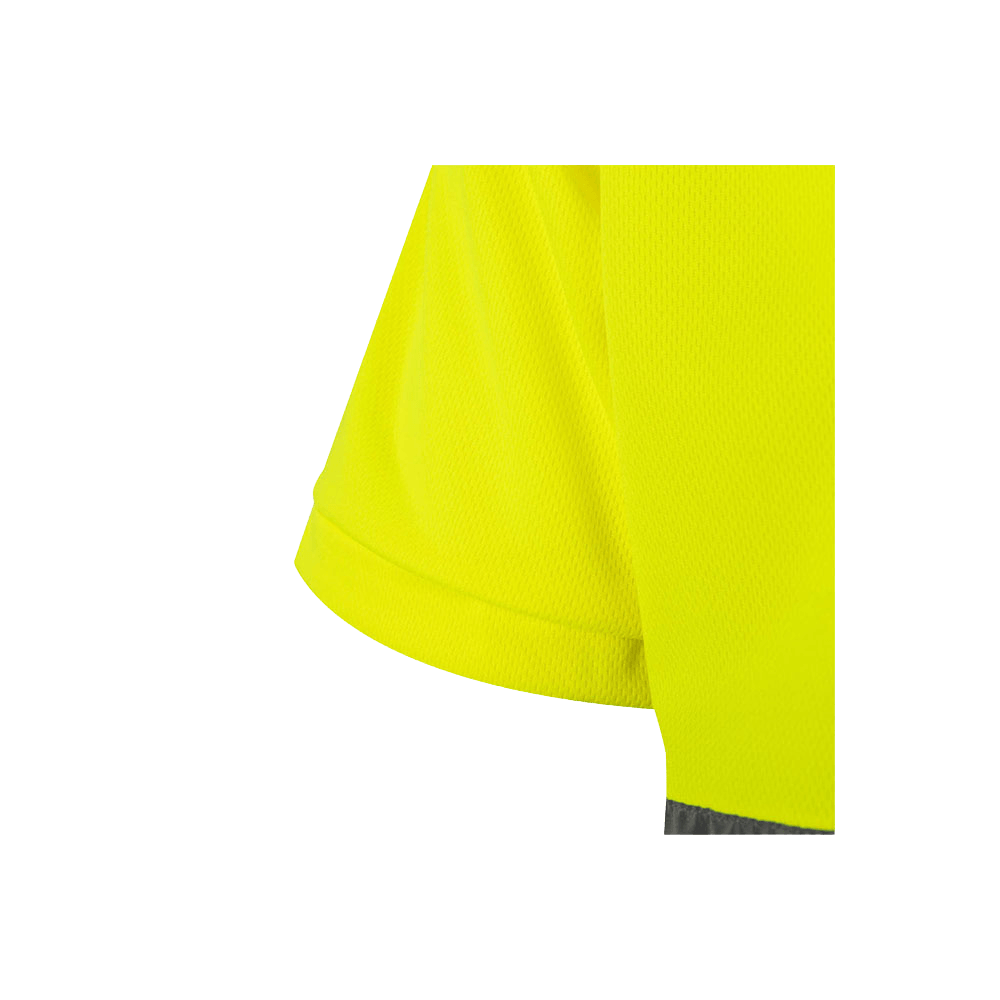 Polo bicolor manga corta reflectante Velilla 173