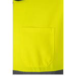 Polo bicolor manga corta reflectante Velilla 305504