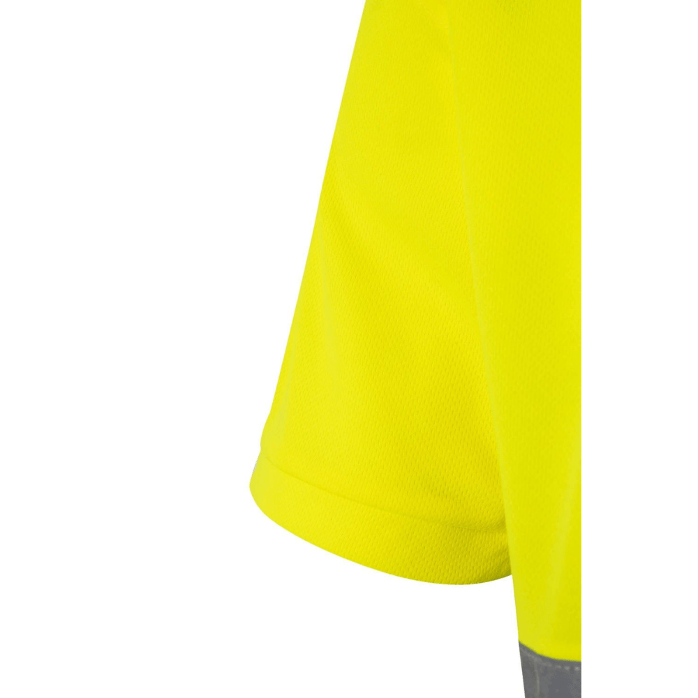 Polo bicolor manga corta reflectante Velilla 305504