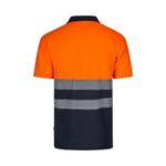 Polo bicolor manga corta reflectante Velilla 305504