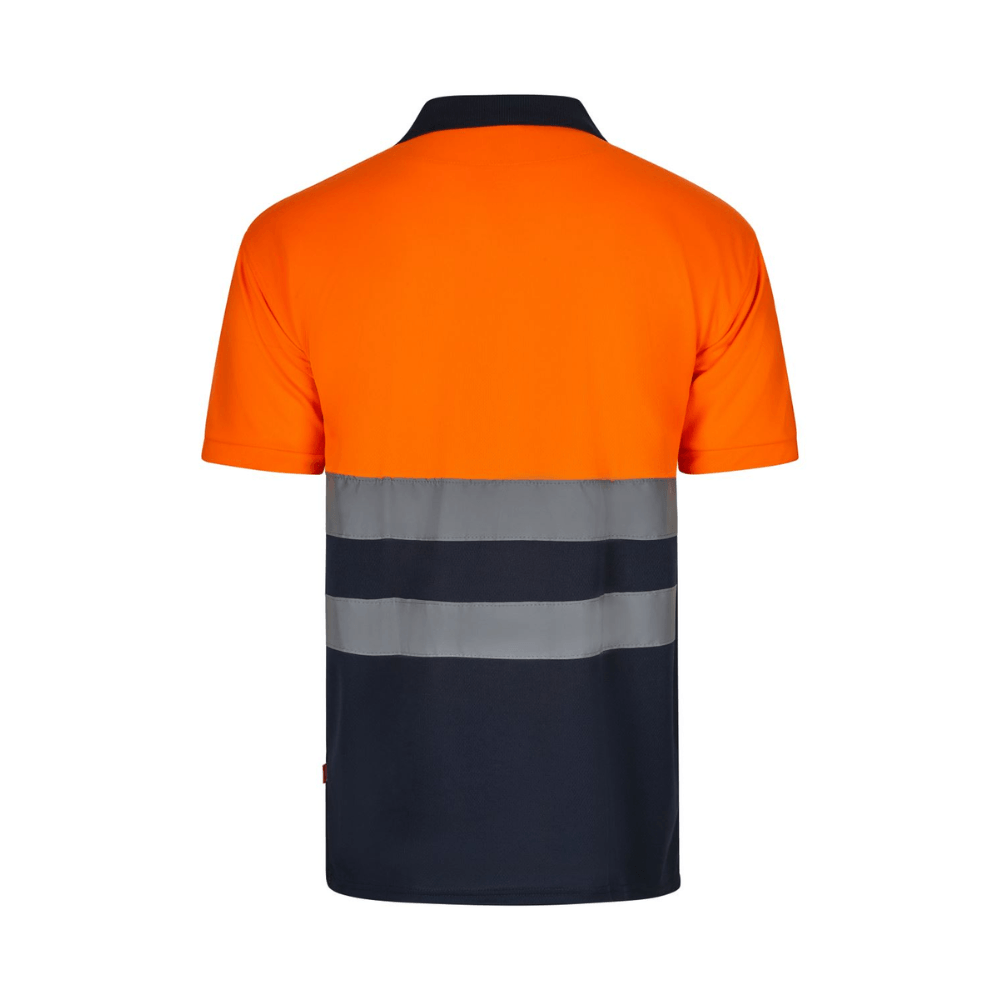Polo bicolor manga corta reflectante Velilla 305504