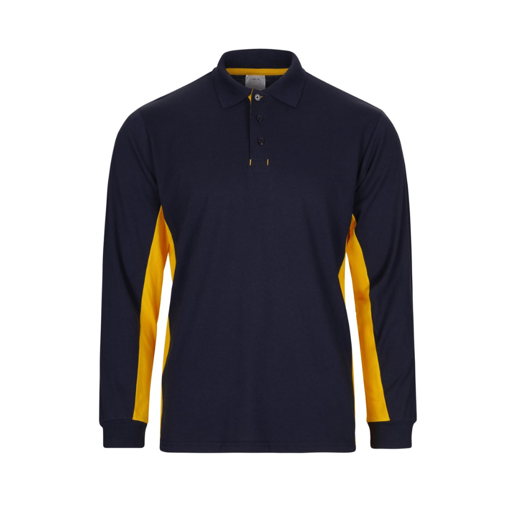 Polo bicolor manga comprida Velilla 105514