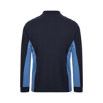 Polo bicolor manga comprida Velilla 105514