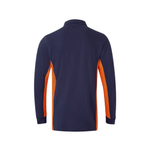 Polo bicolor manga comprida Velilla 105514