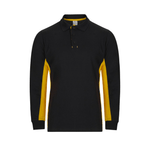 Polo bicolor manga comprida Velilla 105514