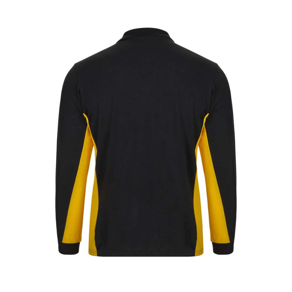 Polo bicolor manga comprida Velilla 105514