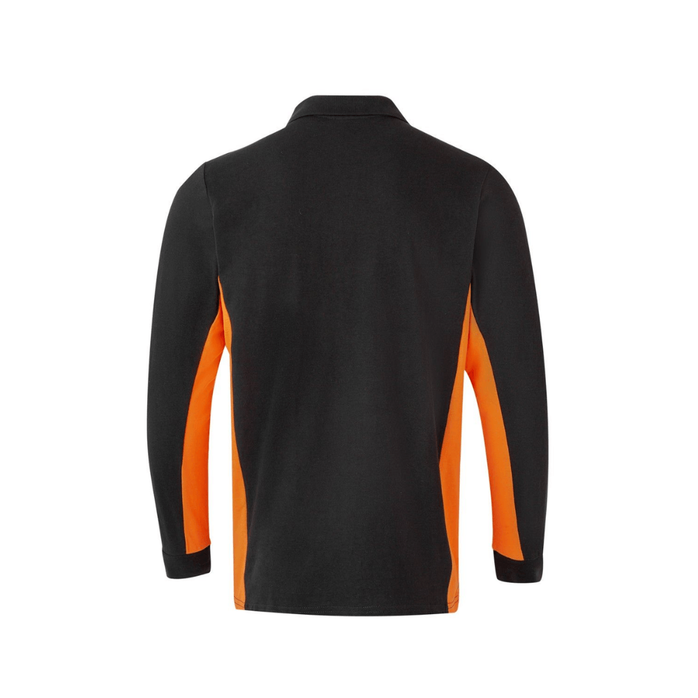 Polo bicolor manga comprida Velilla 105514
