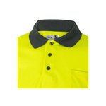 Polo bicolor manga larga reflectante Velilla 175