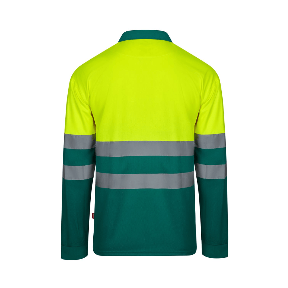 Polo bicolor manga larga reflectante Velilla 305507