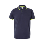 Polo bicolor raya manga corta Velilla 105505
