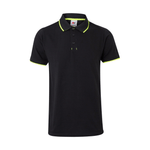 Polo bicolor raya manga corta Velilla 105505