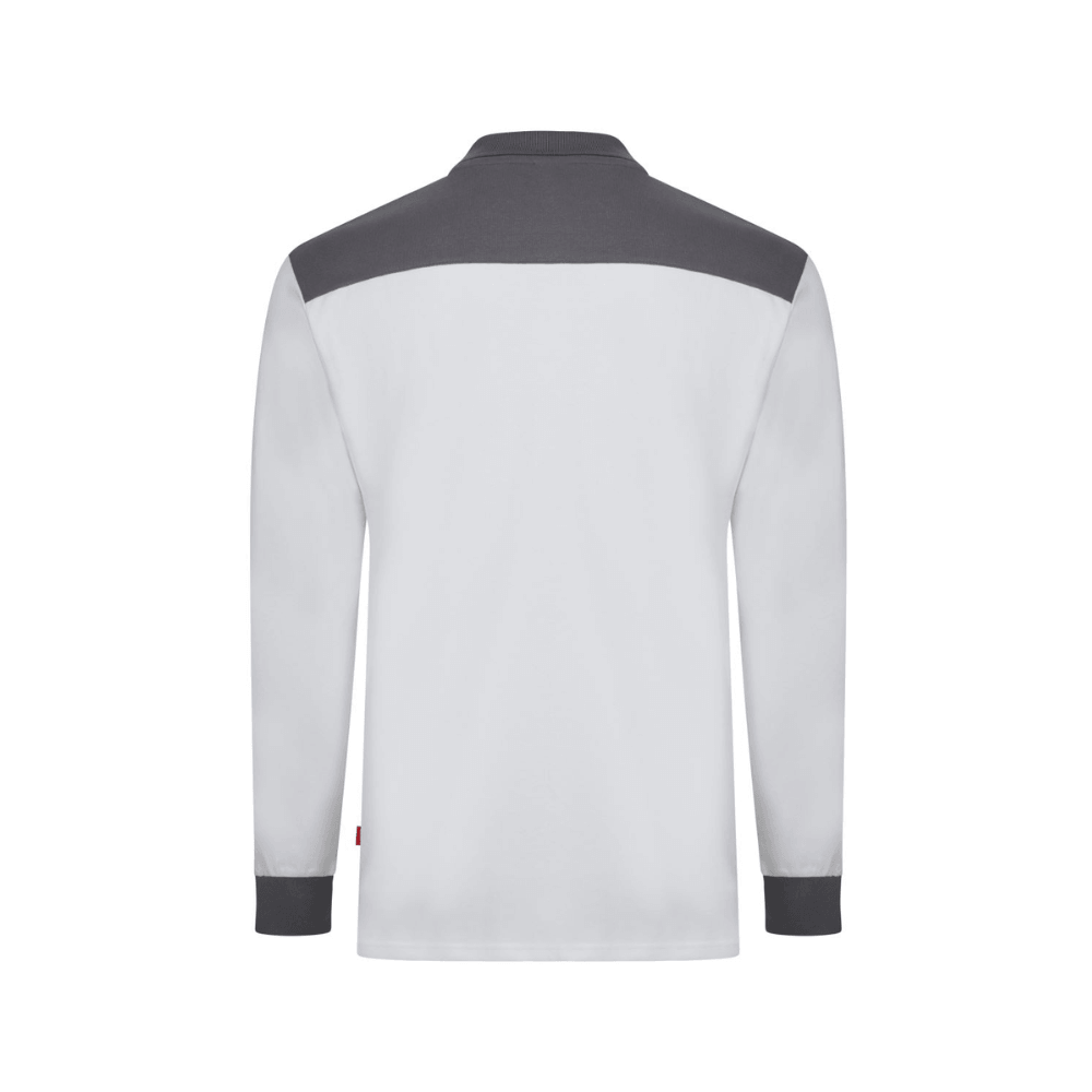 Polo stretch bicolor manga larga Velilla 105529S