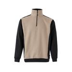 Camisola polar bicolor com meio fecho Velilla 105703