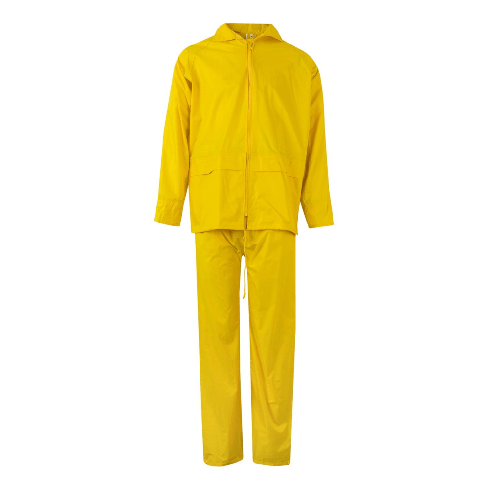 Traje de lluvia dos piezas con capucha oculta Velilla 195