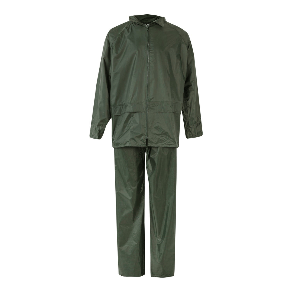 Traje de lluvia dos piezas con capucha oculta Velilla 195