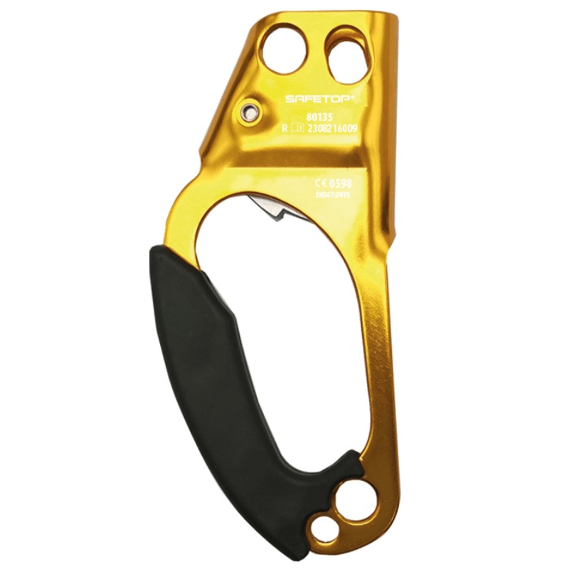 Empuñadura derecha de aluminio para ascenso Safetop 80135 y 80136