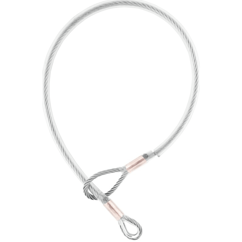 Anclaje tipo corbata de cable de acero 1 m Safetop 80146