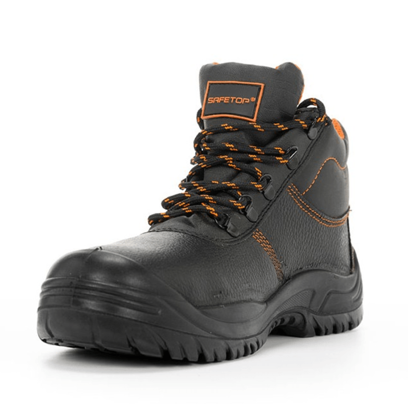 Bota de seguridad S3 cuero negro Safetop 226
