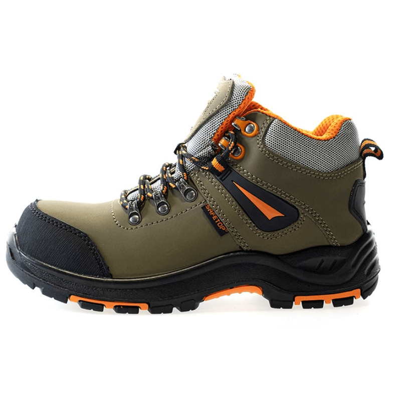 Bota de seguridad S3 HRO nobuck khaki Safetop 242