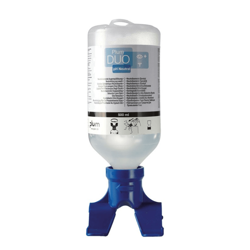 Lavagem ocular com pH neutro 500ml PLUM-DUO SAFETOP 11711