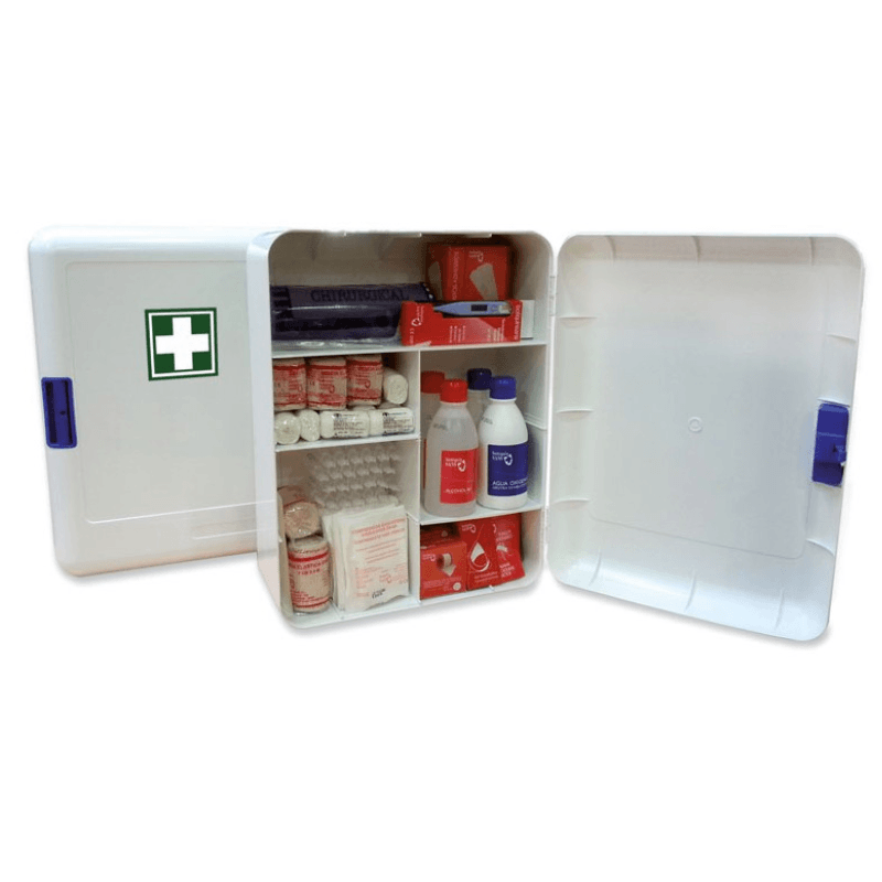 Kit de primeiros socorros para parede. SAFETOP 23010