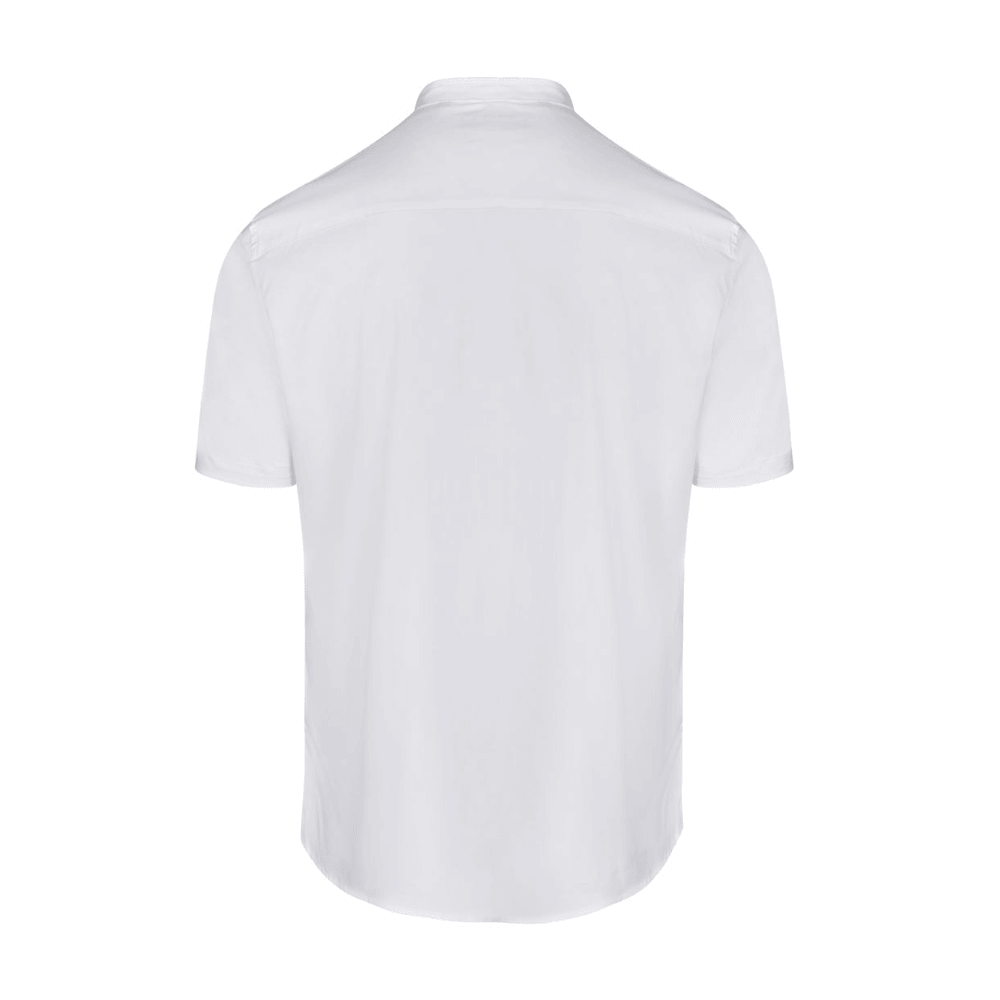 Camisa cuello tirilla stretch manga corta hombre Velilla 405012S