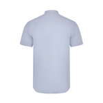 Camisa cuello tirilla stretch manga corta hombre Velilla 405012S