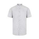 Camisa cuello tirilla stretch manga corta hombre Velilla 405012S
